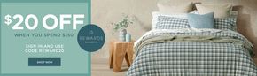 Home Furnishings offers in Mackay QLD | 20% OFF in Bed Bath N' Table | 13/09/2024 - 30/09/2024