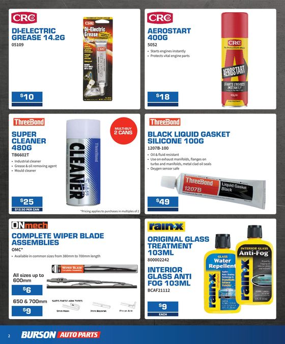 Burson Auto Parts catalogue in Launceston TAS |  Mid-Month Trade Deals | 16/09/2024 - 14/10/2024