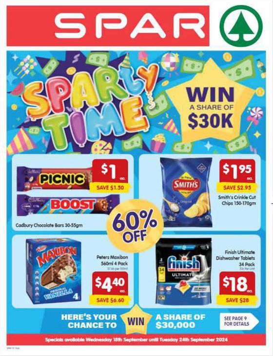 SPAR catalogue in Malanda QLD | Spar 18/09 | 18/09/2024 - 24/09/2024