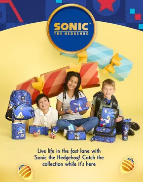 Smiggle catalogue in Sydney NSW | Sonic The Hedgehog Catalogue | 17/09/2024 - 31/10/2024