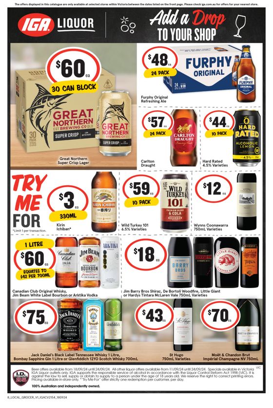 IGA catalogue in Melbourne VIC | IGA 18/09 | 18/09/2024 - 24/09/2024