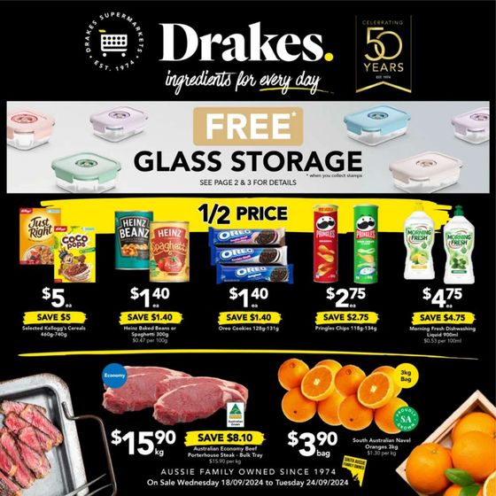 Drakes catalogue in Beverley WA | Drakes 18/09 | 18/09/2024 - 24/09/2024