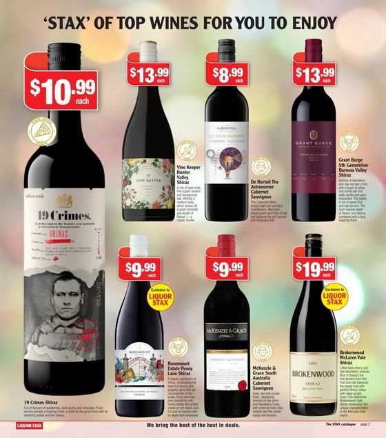 Liquor Stax catalogue in Bendigo VIC | Weekly Specials | 19/09/2024 - 29/09/2024