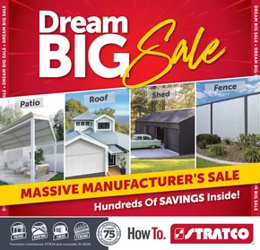 Stratco catalogue in Kirkham NSW | Dream Big Sale | 27/09/2024 - 31/10/2024