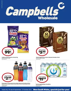 Campbells catalogue in Sydney NSW | Wholesale | 30/09/2024 - 27/10/2024