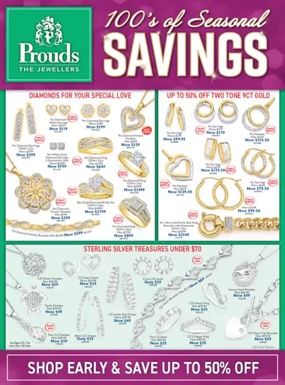 Prouds catalogue in Perth WA | 100's of Seasonal Savings | 07/10/2024 - 03/11/2024