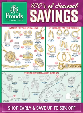 Fashion offers in Hobart TAS | 100's of Seasonal Savings in Prouds | 07/10/2024 - 03/11/2024