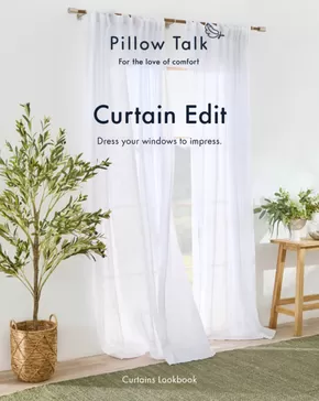 Home Furnishings offers in Albury NSW | Curtain Edit Lookbook in Pillow Talk | 10/10/2024 - 10/10/2025