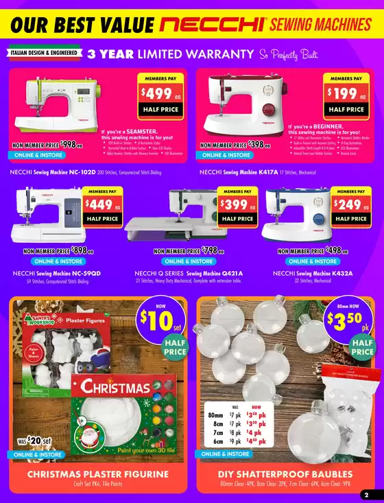 Lincraft catalogue in Melbourne VIC | Mega Sale | 14/10/2024 - 27/10/2024