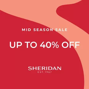 Home Furnishings offers in Albury NSW | Mid Season Sale in Sheridan | 14/10/2024 - 14/11/2024