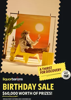 Liquor Barons catalogue in Esperance WA | Birthday Sale | 21/10/2024 - 03/11/2024