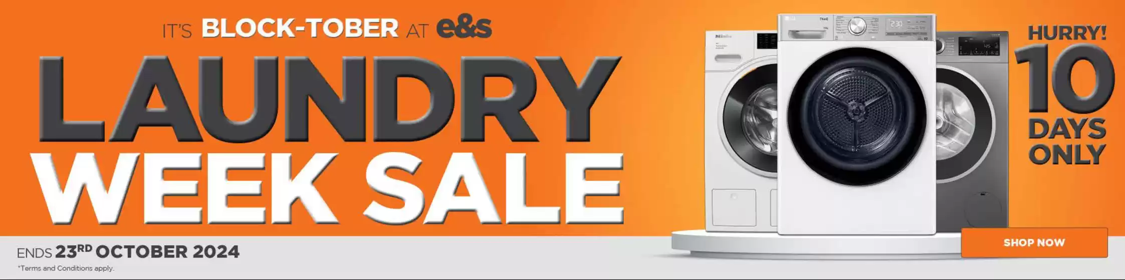 E&S catalogue in Geelong VIC | It's Block-tober at E&S | 14/10/2024 - 23/10/2024