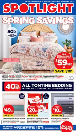 Spotlight catalogue in Adelaide SA | Spring Savings | 16/10/2024 - 03/11/2024