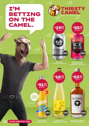 Thirsty Camel catalogue in Callington SA | I’m Betting On The Camel | 28/10/2024 - 10/11/2024