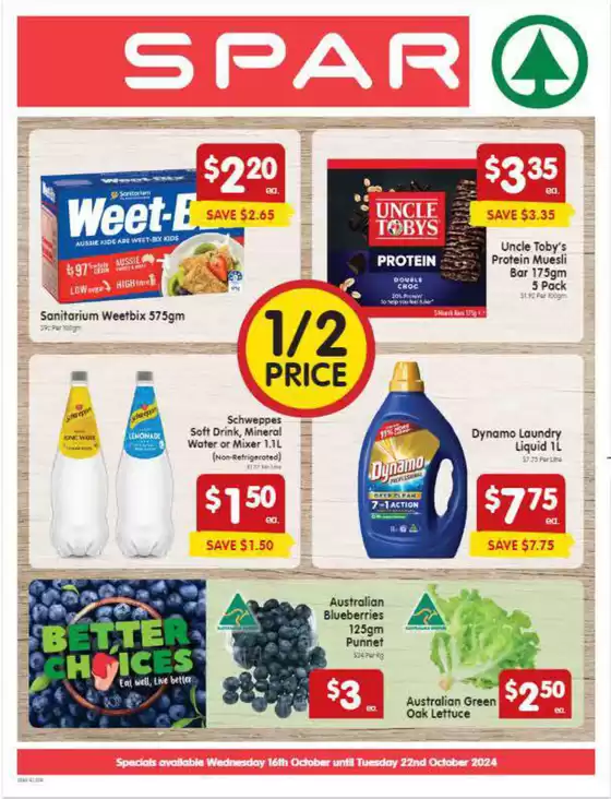 SPAR catalogue in Gold Coast QLD | Spar 16/10 | 16/10/2024 - 22/10/2024