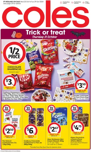 Coles catalogue in Broome WA | Great Value. Hands Down. - 23rd October | 23/10/2024 - 29/10/2024