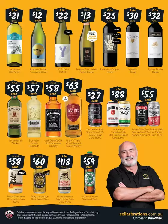 Cellarbrations catalogue in Hadspen TAS | Good Shout! 21/10 | 21/10/2024 - 03/11/2024