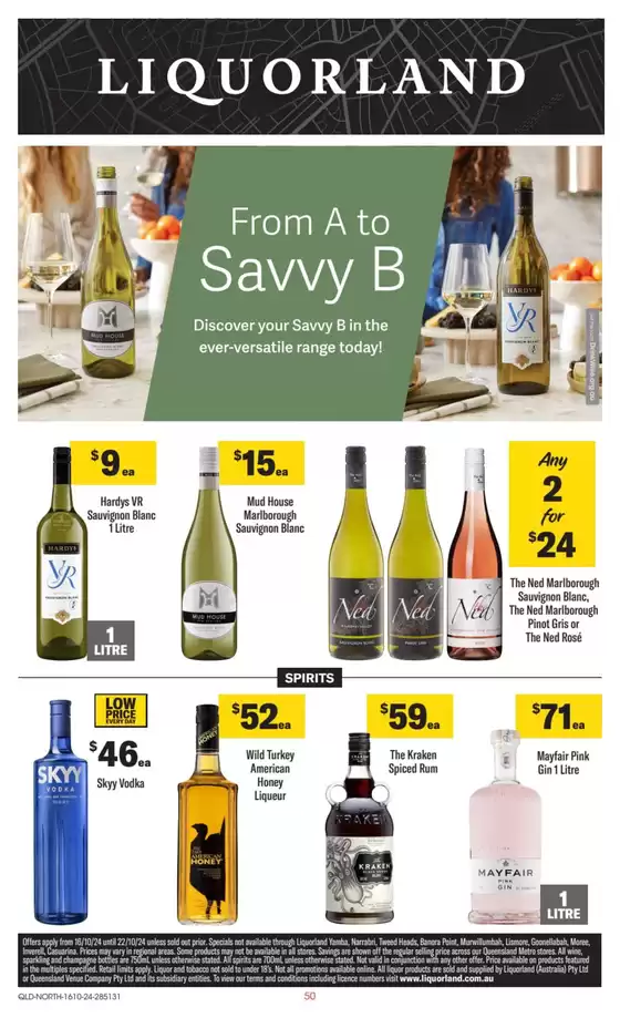 Liquorland catalogue in Mackay QLD | Weekly Specials | 16/10/2024 - 22/10/2024