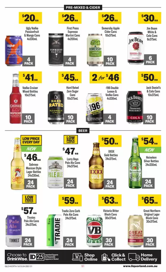 Liquorland catalogue in Mackay QLD | Weekly Specials | 16/10/2024 - 22/10/2024