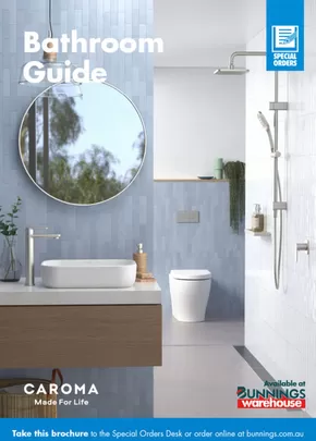 Bunnings Warehouse catalogue in Samford Village QLD | Bathroom Guide | 17/10/2024 - 15/10/2025