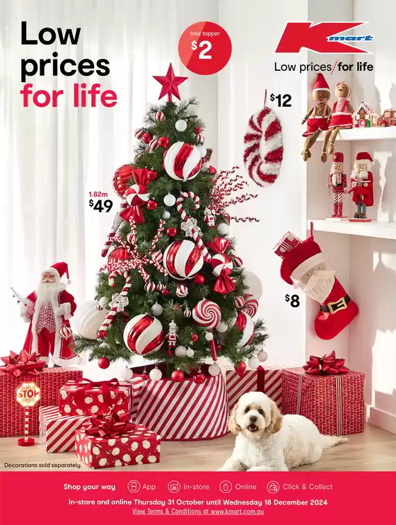 Kmart catalogue in Devonport TAS | XMAS TRENDS - Low prices for life | 31/10/2024 - 27/11/2024