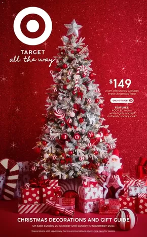 Department Stores offers in Alice Springs NT | Target All The Way in Target | 21/10/2024 - 10/11/2024