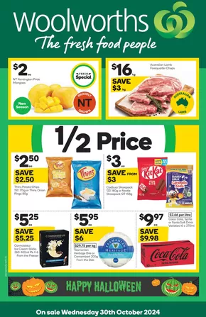 Groceries offers in Darwin NT | Weekly Specials - 30/10 in Woolworths | 30/10/2024 - 05/11/2024