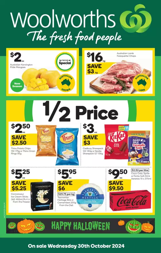 Woolworths catalogue in Adelaide SA | Weekly Specials - 30/10 | 30/10/2024 - 05/11/2024