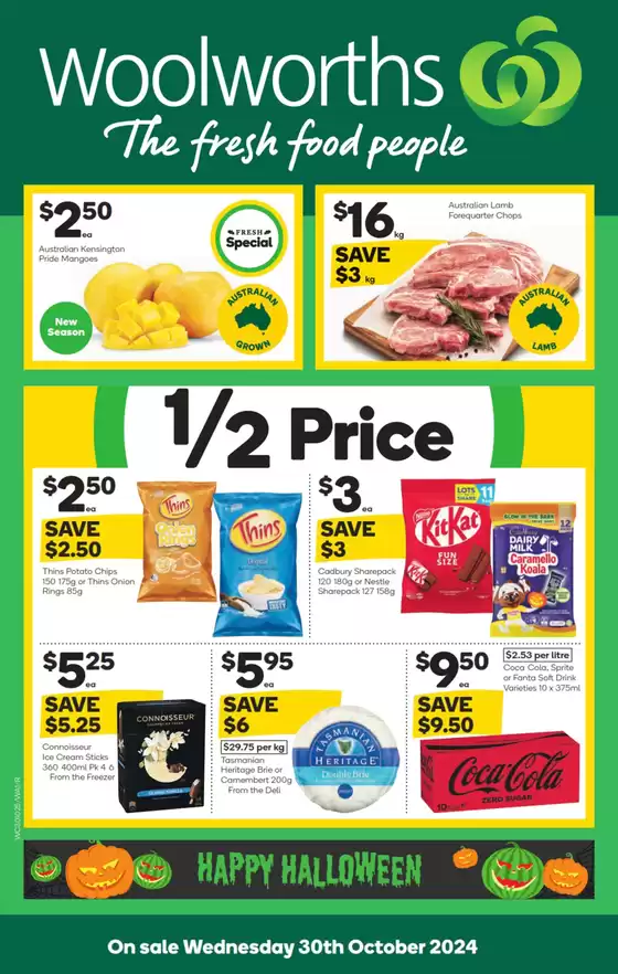 Woolworths catalogue in Hillarys WA | Weekly Specials - 30/10 | 30/10/2024 - 05/11/2024