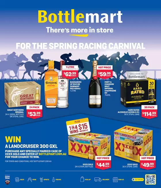 Bottlemart catalogue in Holroyd NSW | There's More In Store For The Spring Racing Carnival | 23/10/2024 - 05/11/2024