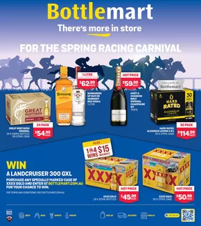 Liquor offers in Wagga Wagga NSW | There's More In Store For The Spring Racing Carnival in Bottlemart | 23/10/2024 - 05/11/2024