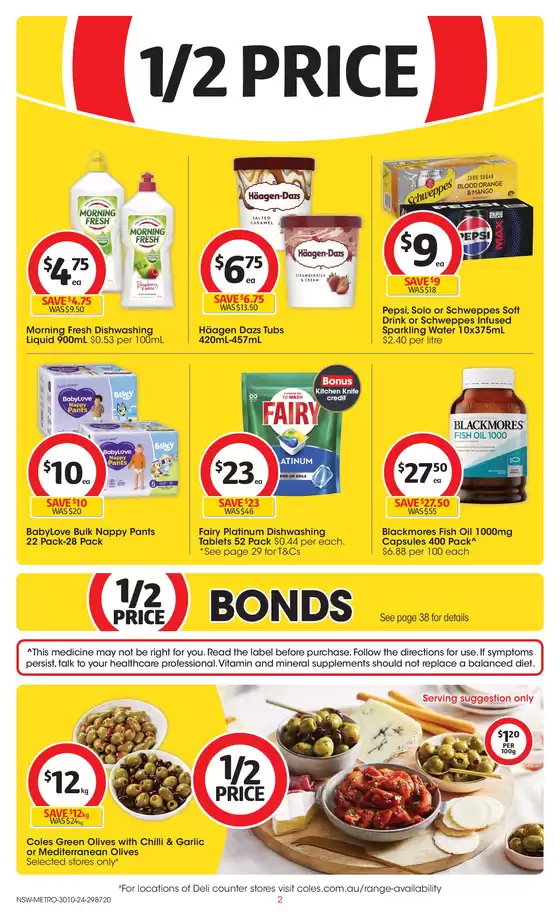 Coles catalogue in Armidale NSW | Great Value. Hands Down. - 30th October | 30/10/2024 - 05/11/2024