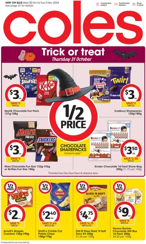 Coles catalogue in Robertson NSW | Great Value. Hands Down. - 30th October | 30/10/2024 - 05/11/2024