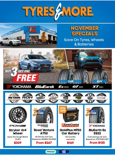 Tyres & More catalogue in Murgon QLD | November Specials 2024 | 01/11/2024 - 30/11/2024