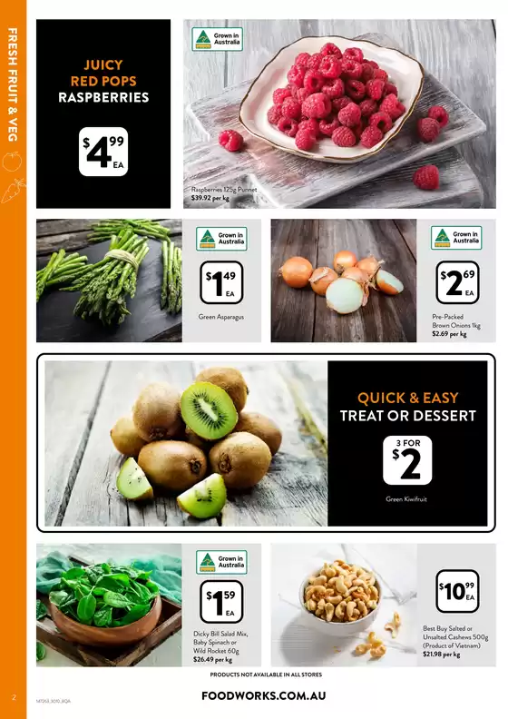 Foodworks catalogue in Townsville QLD | Picks Of The Week | 30/10/2024 - 05/11/2024