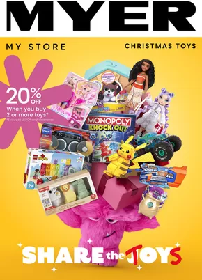 Myer catalogue in Campbelltown NSW | Myer Toys Christmas #1 | 28/10/2024 - 17/11/2024