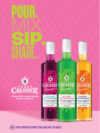 Vodka Cruiser catalogue in Clermont QLD | Pour. Mix. Sip. Share | 04/11/2024 - 17/11/2024