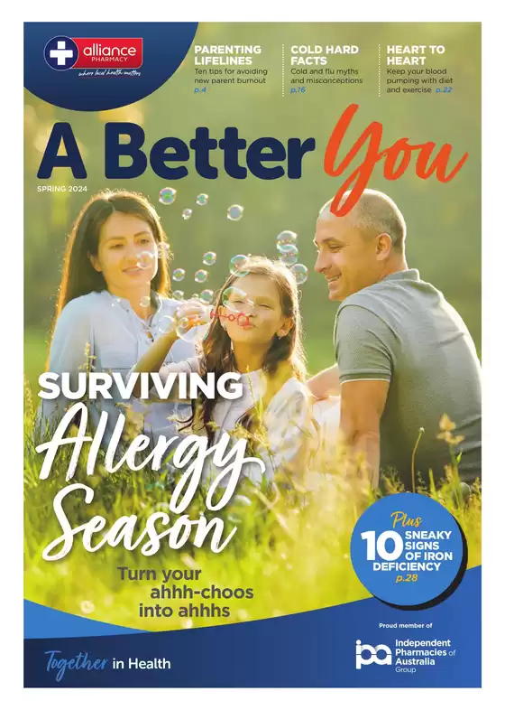 Alliance Pharmacy catalogue in Kaniva VIC | Spring 2024 | 25/10/2024 - 30/11/2024