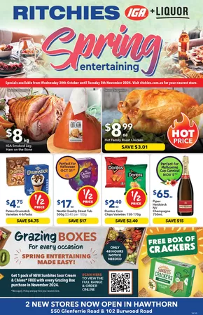 Groceries offers in Timboon VIC | Ritchies 30/10 in Ritchies | 30/10/2024 - 05/11/2024