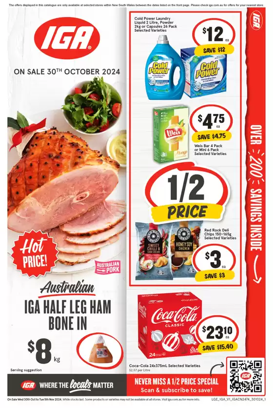 IGA catalogue in Albury NSW | IGA 30/10 | 30/10/2024 - 05/11/2024