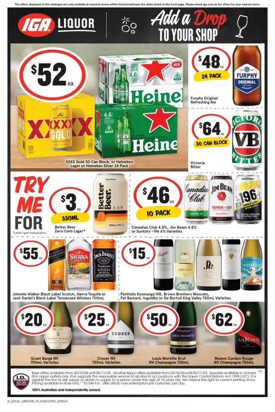 IGA catalogue in Chiltern VIC | IGA 30/10 | 30/10/2024 - 05/11/2024