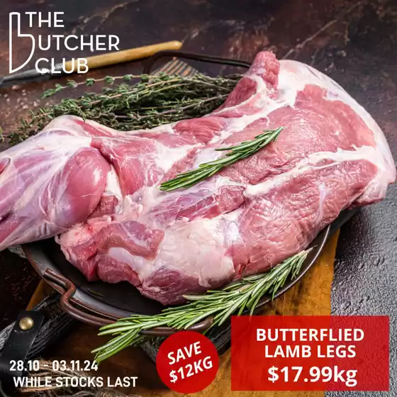 The Butcher Club catalogue in Melton VIC | The Butcher Club Rewards – Members Only Special!!! | 28/10/2024 - 03/11/2024