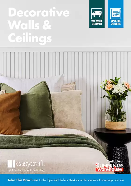 Bunnings Warehouse catalogue in Samford Village QLD | Easycraft Walls & Ceilings | 29/10/2024 - 30/11/2024