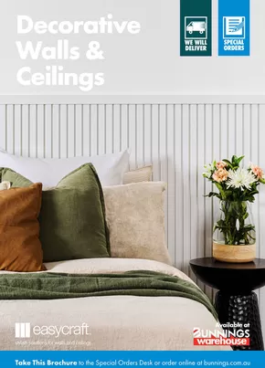 Bunnings Warehouse catalogue in Wonga Park VIC | Easycraft Walls & Ceilings | 29/10/2024 - 30/11/2024