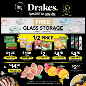 Groceries offers in Murray Bridge SA | Drakes 30/10 in Drakes | 30/10/2024 - 05/11/2024