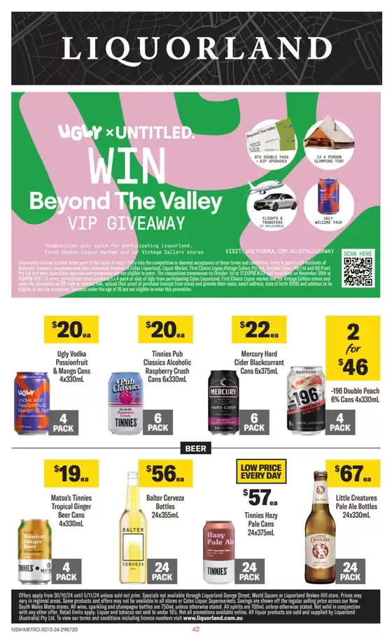 Liquorland catalogue in Parramatta NSW | Weekly Specials | 30/10/2024 - 05/11/2024