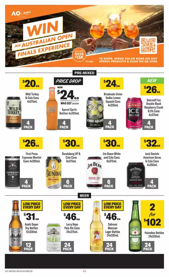 Liquorland catalogue in Tottenham NSW | Weekly Specials | 30/10/2024 - 05/11/2024