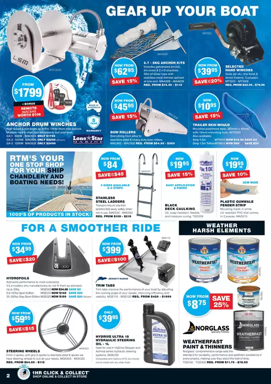 Road Tech Marine catalogue in Coffs Harbour NSW | Gear Up For Summer | 30/10/2024 - 10/11/2024