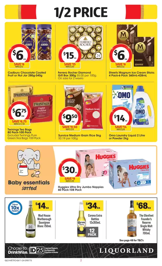 Coles catalogue in Brisbane QLD | Great Value. Hands Down. - 6th November | 06/11/2024 - 12/11/2024