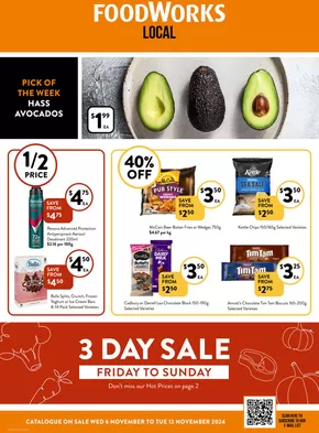 Groceries offers in Murwillumbah NSW | Picks Of The Week in Foodworks | 06/11/2024 - 12/11/2024